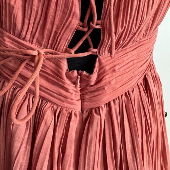 Elegant Coral Dress - Picture 3 of 7